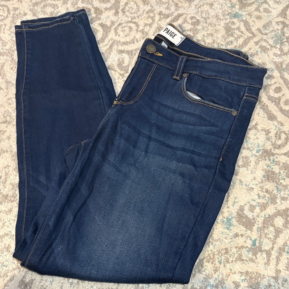 Paige • Dark Blue Skinny Jean